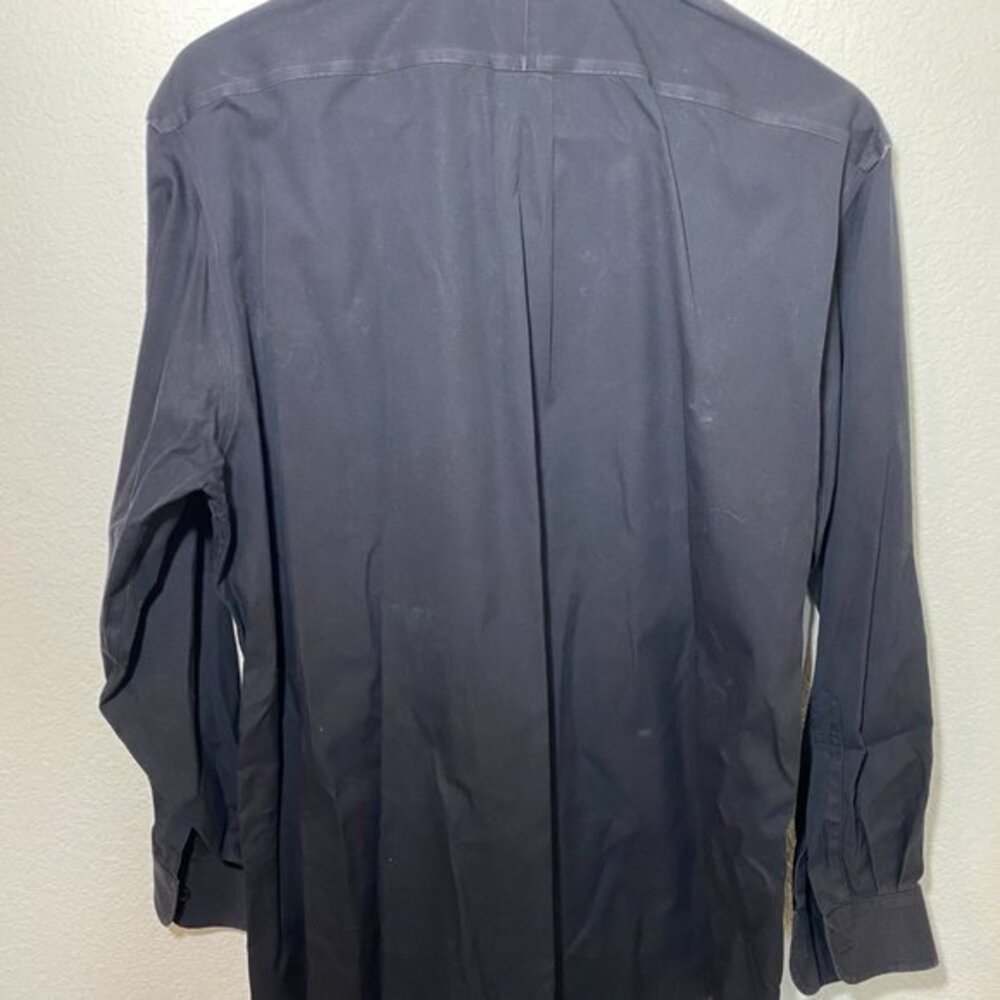 Joseph A Banks Long Sleeved Black Travelers Line Size 16.5 - 34 - Picture 2 of 5